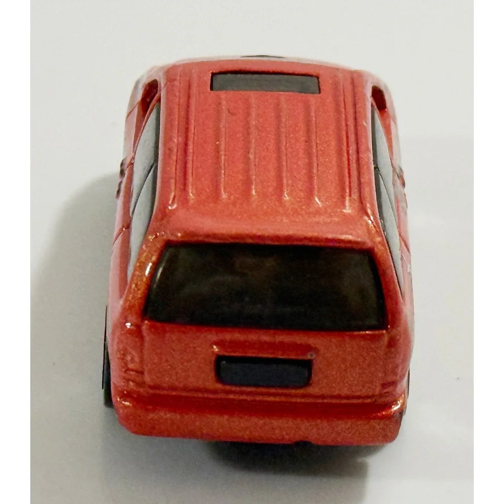 Hot Wheels Dodge Caravan Kids 1/64 Red Metro Hotel Shuttle Van 1997